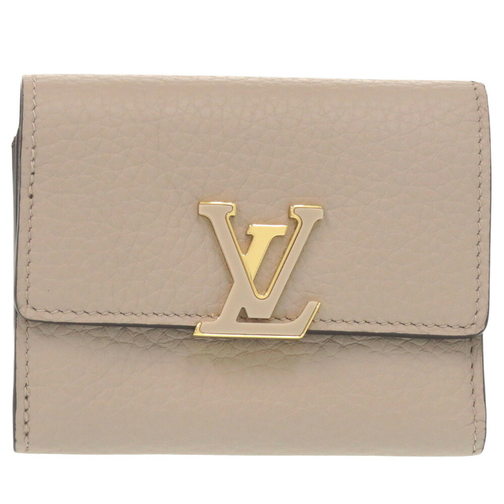 ルイヴィトン ポルトフォイユ カプシーヌ ガレ グレージュ LV トリヨン ルイヴィトン ポルトフォイユ カプシーヌ ガレ グレージュ LVシグネチャー