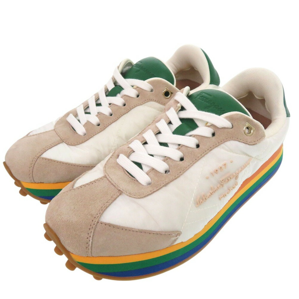 楽天市場】新品同様 サルヴァトーレフェラガモ 'Nima' sneakers