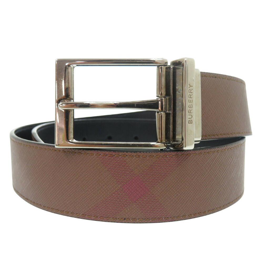 楽天市場】BURBERRY バーバリー ベルト ノバチェック チェック柄