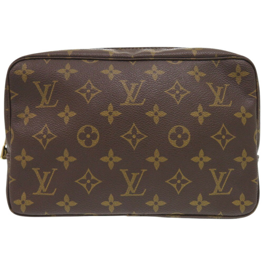 美品 ルイ ヴィトン トゥルーストワレット23 モノグラム M47524 二番目御徒面子 LV 0012【中古】LOUIS VUITTON