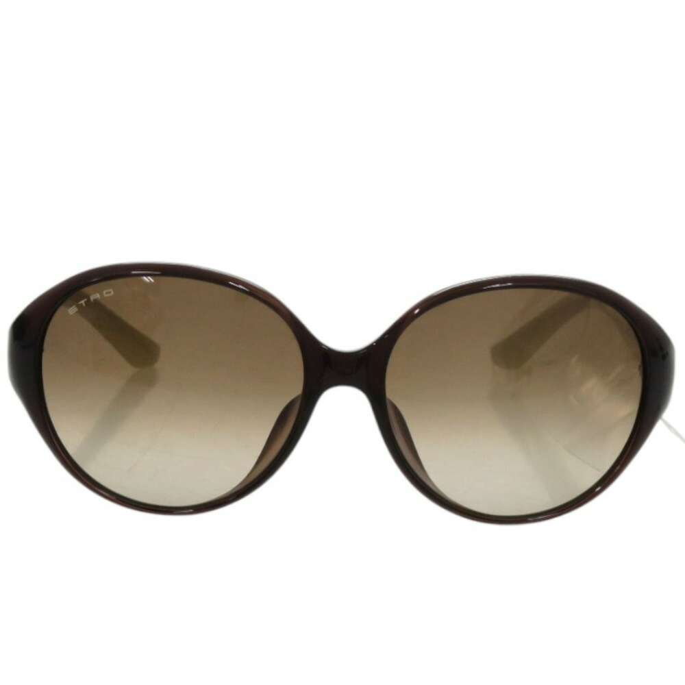 未使用品 エトロ ET667SK 265 61□16 130 #2 メタル ブラウン 白 茶 サングラス 0624【中古】ETRO