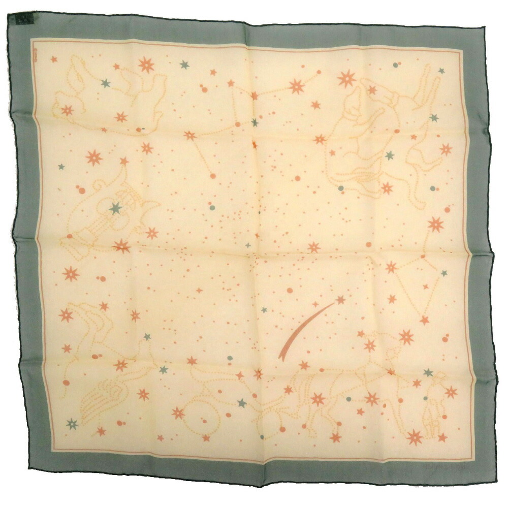 楽天市場】【中古】HERMES エルメス カレ90 LA VOIE LACTEE 天の川