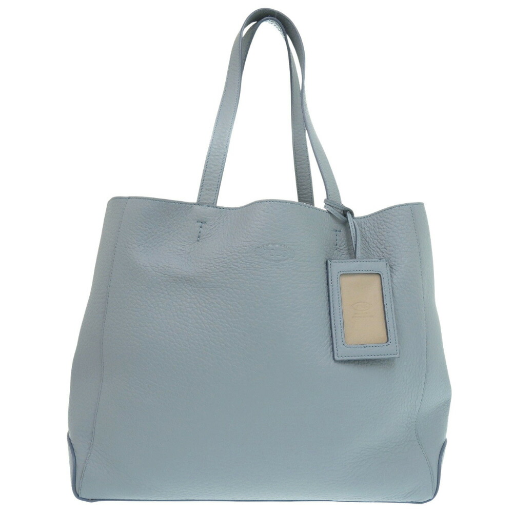 【ヴィンテージ】トッズ　トートバッグ　オールレザー　ブルー　ロゴチャーム　肩掛け 楽天市場】【トッズ】Tods メンズ ロゴ レザー ショッピング