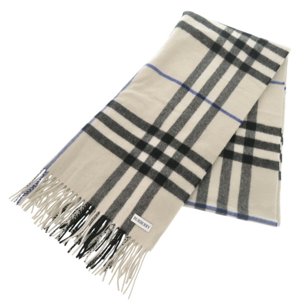 楽天市場】セール BURBERRY バーバリー レアもの カシミヤ マフラー