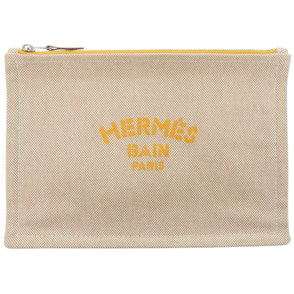 楽天市場】エルメス HERMES ニューヨッティングGM ロゴプリント ポーチ