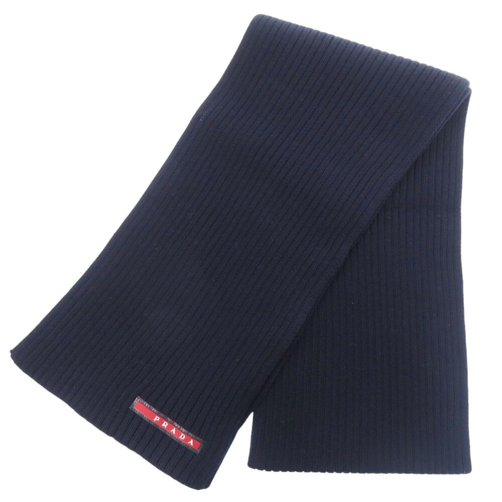 楽天市場】【アパレル】PRADA プラダ マフラー ロゴ カシミヤ グレー