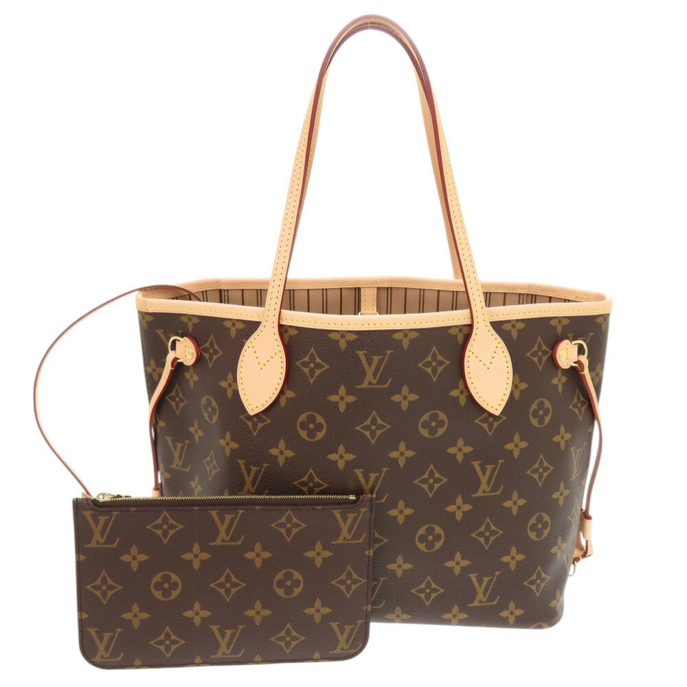 未使用品 ルイ ヴィトン 現行品 ネヴァーフルPM モノグラム M46979 ICチップ ブラウン トートバッグ LV 0976【中古】LOUIS VUITTON