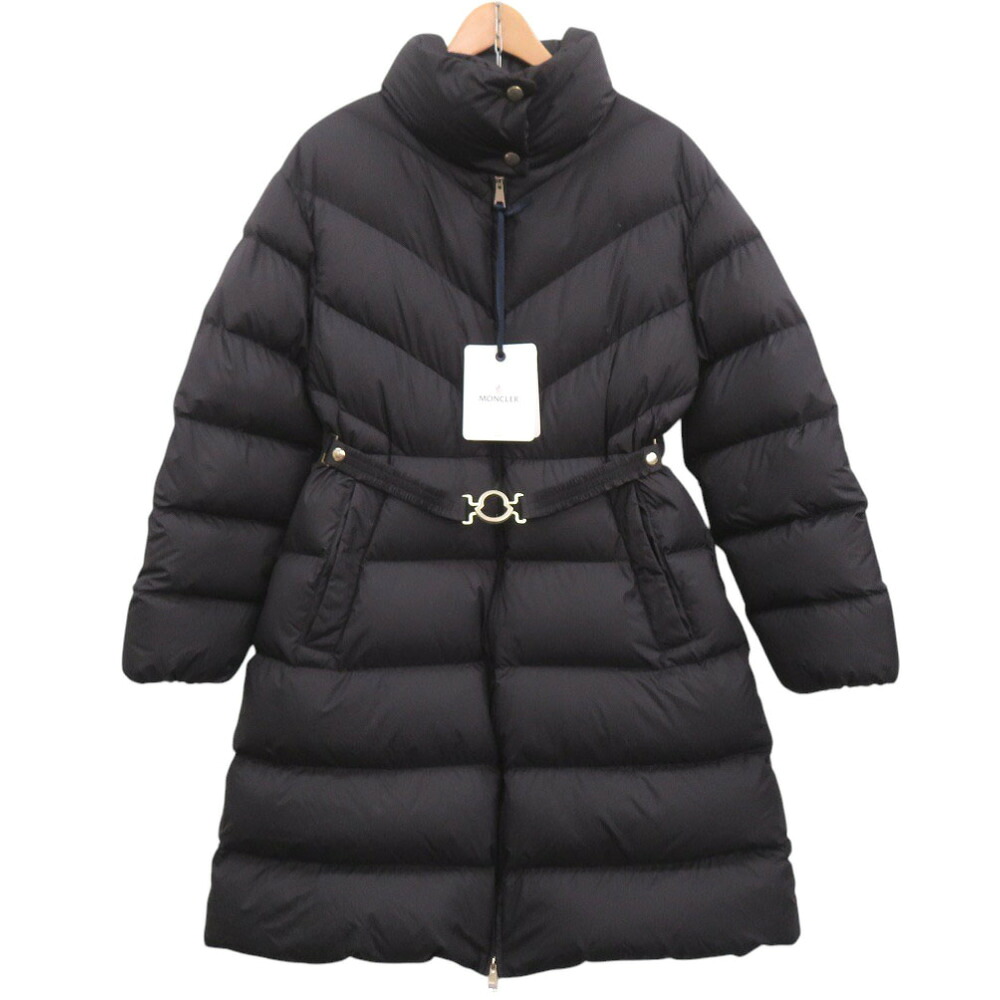 新品同様 モンクレール BROU ダウン/フェザー ブラック ダウンジャケット 黒 1332【中古】MONCLER｜ＬＩＦＥ ＴＩＭＥ店