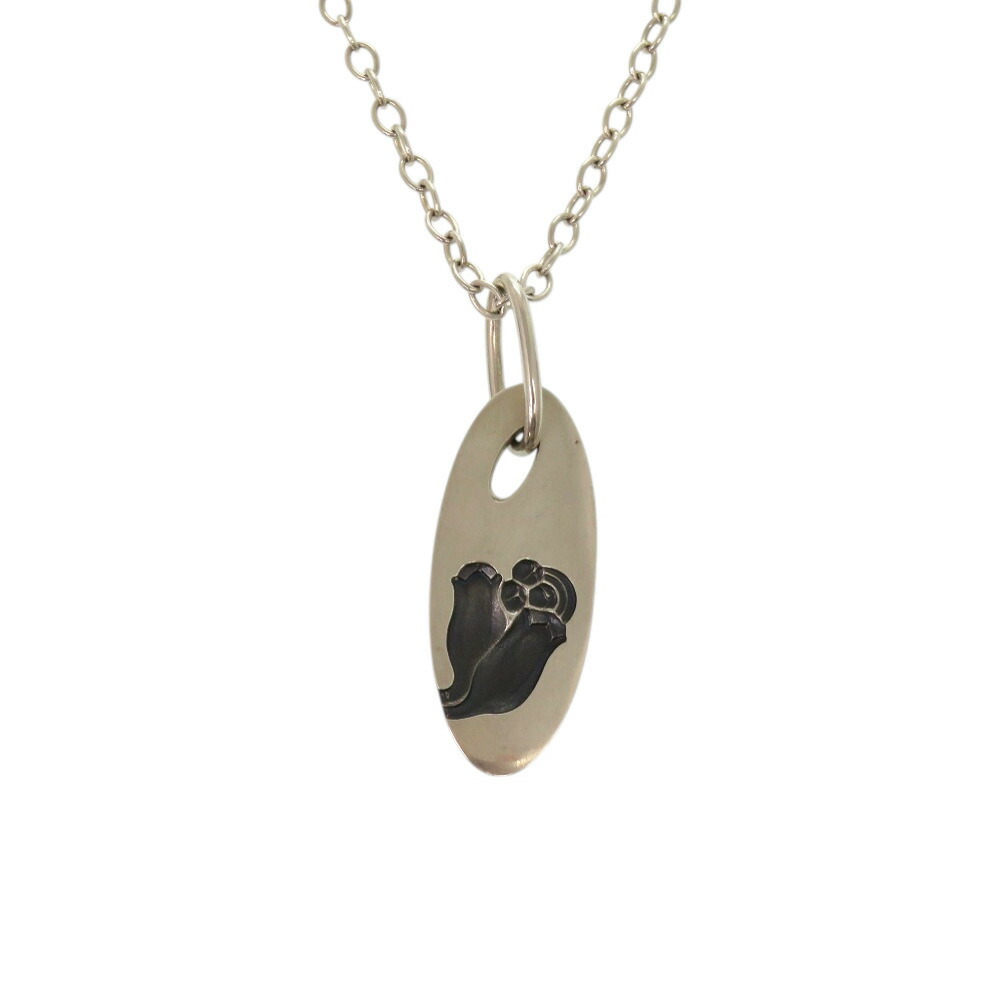 美品 ジョージジェンセン チューリップ 448 シルバー925 シルバー ネックレス 0065【中古】Georg Jensen 20,440円