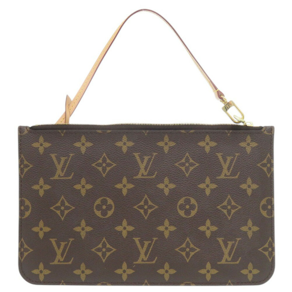 美品 ルイ ヴィトン ネヴァーフルポーチ MM/GM用 モノグラム 合切袋 LV 1660【中古】LOUIS VUITTON