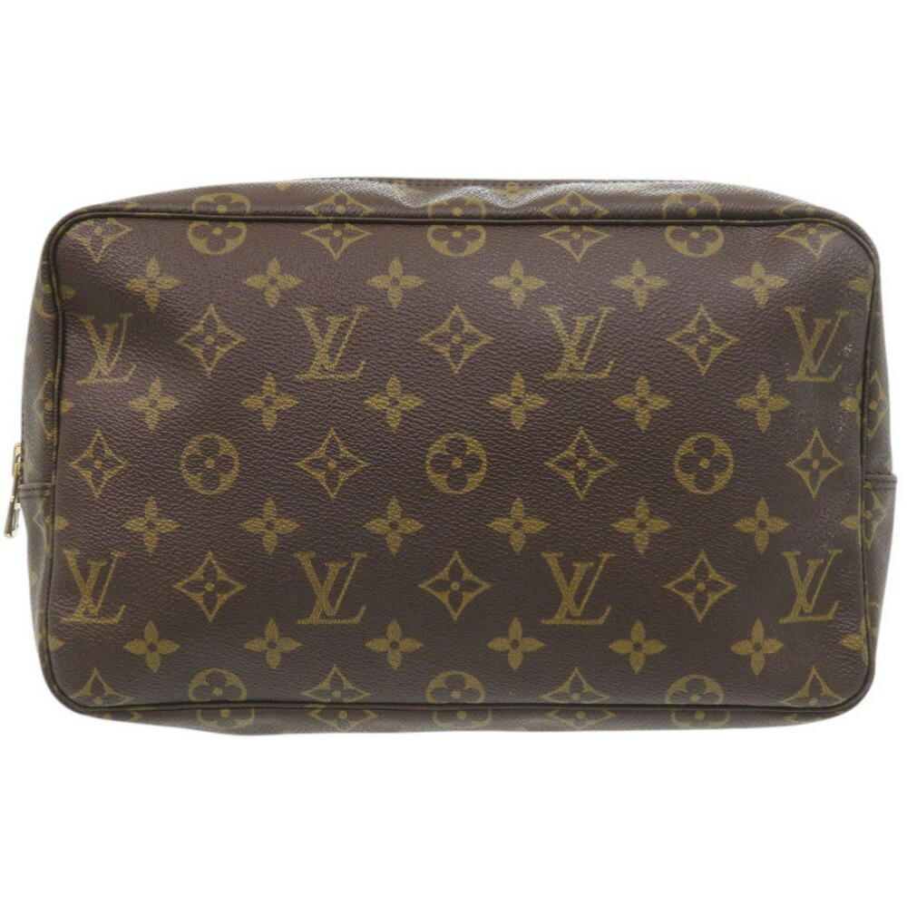 美品 ルイ ヴィトン トゥルーストワレット28 モノグラム M47522 二番目御徒面子 LV 0805【中古】LOUIS VUITTON
