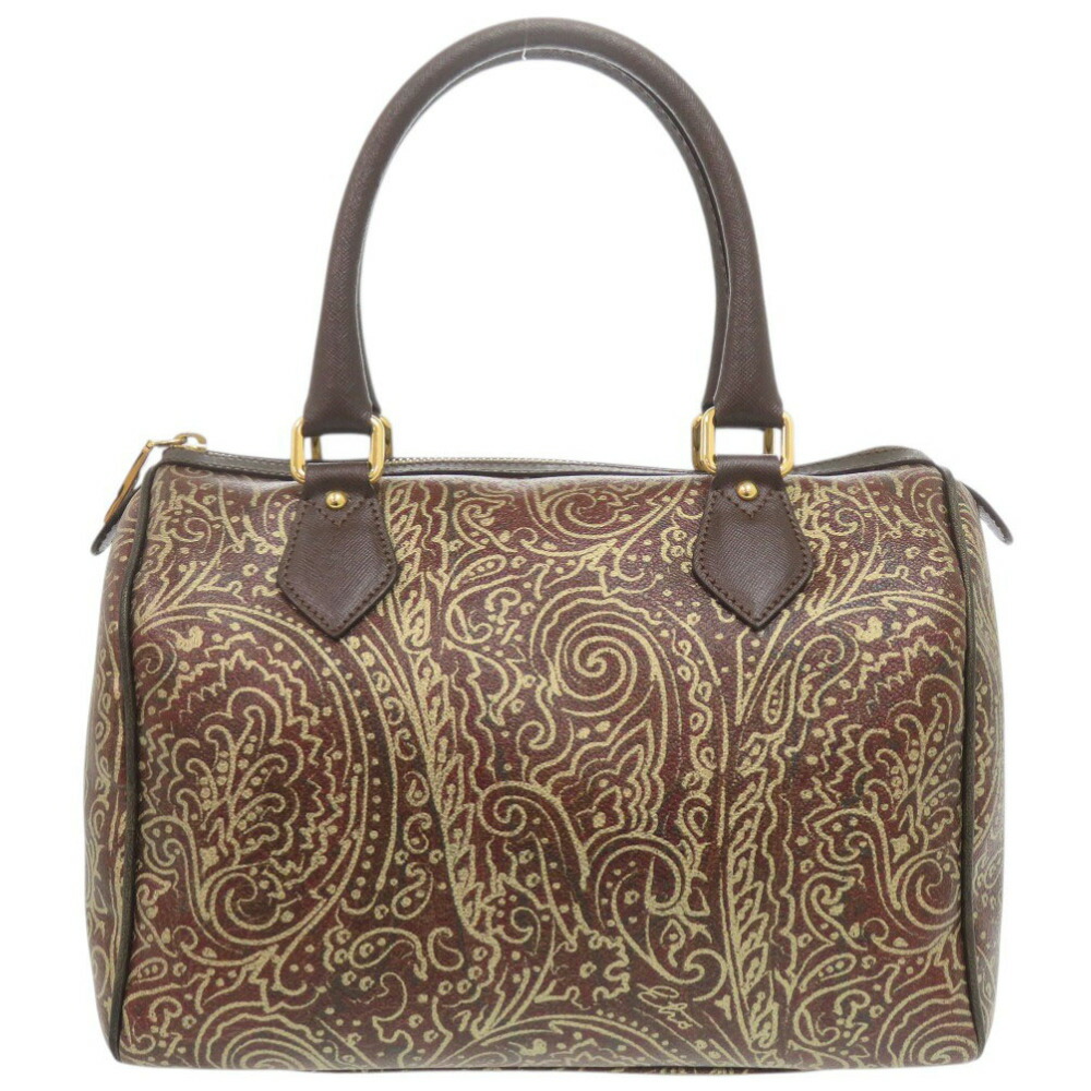 ★美品★ETRO エトロ イタリア製 ペイズリー柄 ボストンミニバッグ 別注 ETRO エトロ ペイズリー柄 ボストンバッグ ハンドバッグ