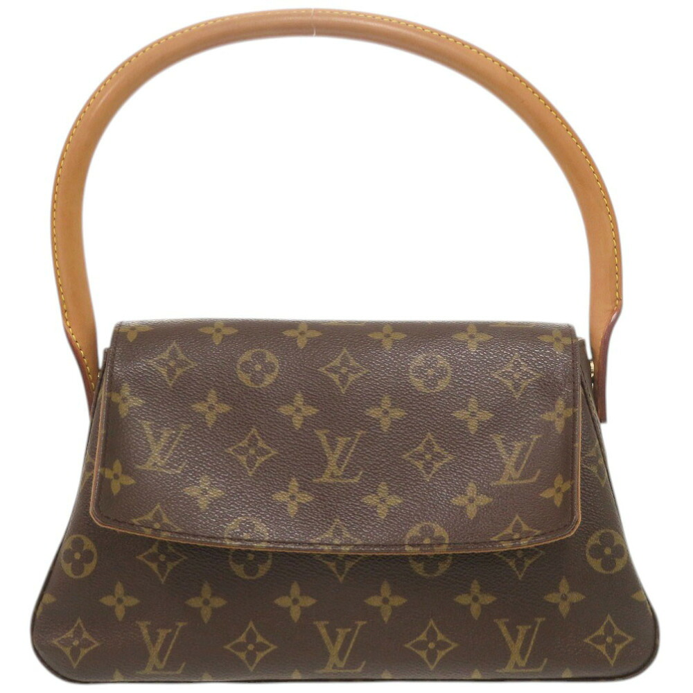 ルイ ヴィトン ミニルーピング モノグラム M51147 ハンドバッグ LV 0899【中古】LOUIS VUITTON