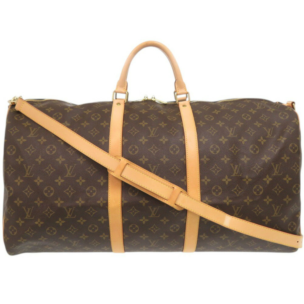 美品 ルイ ヴィトン キーポルバンドリエール60 モノグラム M41412 ボストンバッグ LV 0817【中古】LOUIS VUITTON