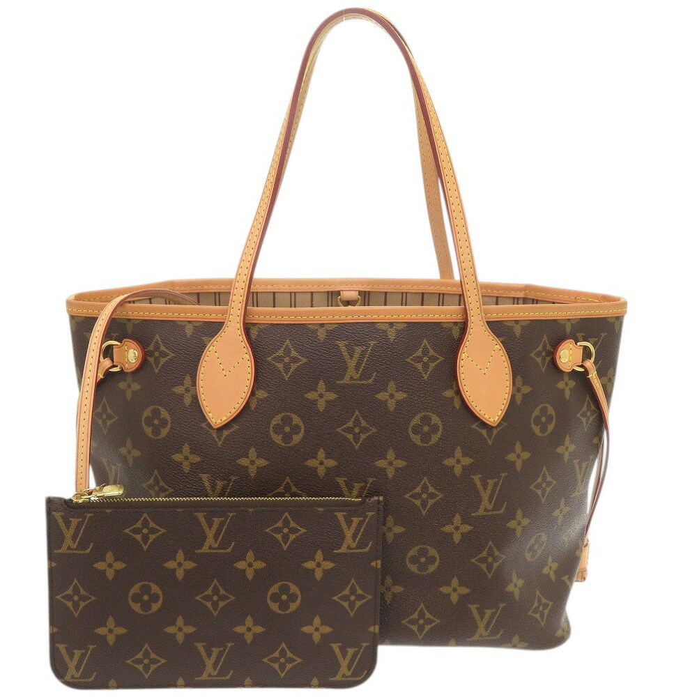 美品 ルイ ヴィトン ネヴァーフルPM ポーチ付 モノグラム M41000 トートバッグ LV 1482【中古】LOUIS VUITTON｜ＬＩＦＥ ＴＩＭＥ店 118,250円