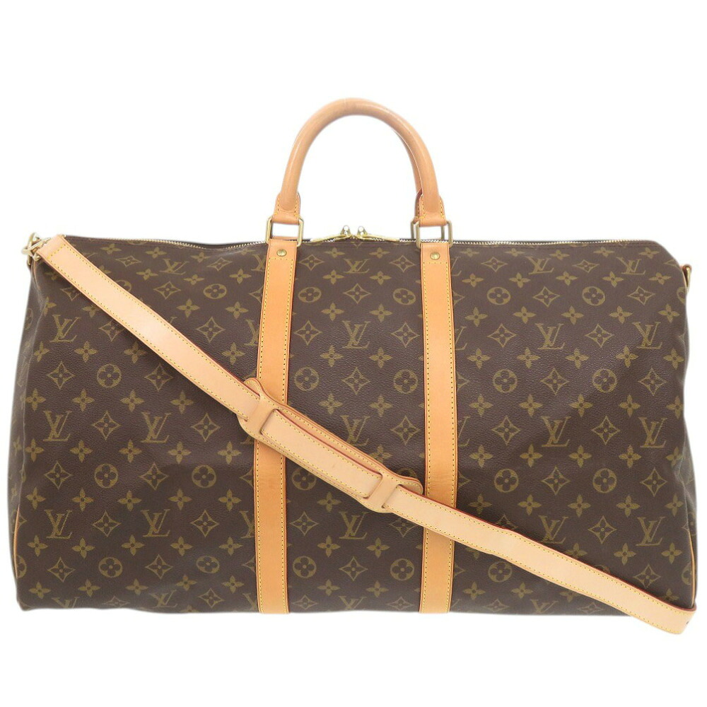 ルイ ヴィトン キーポルバンドリエール55 モノグラム M41414 ボストンバッグ LV 0173【中古】LOUIS VUITTON メンズ