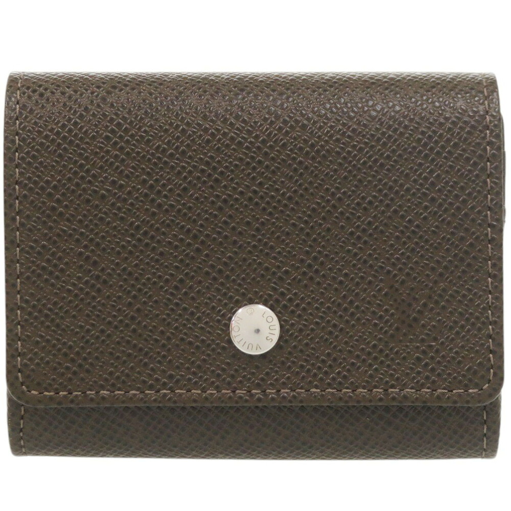美品 ルイ ヴィトン ポルトモネ セルゲイ タイガ M32568 グリズリ コインケース 財布 茶 LV 1265【中古】LOUIS VUITTON メンズ|LIFE TIME店