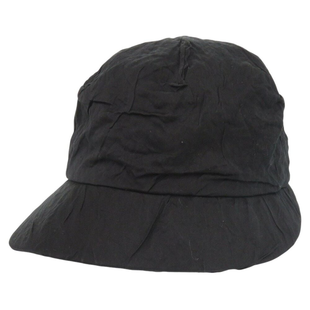 美品 クリスチャンディオール コットン/メタル ブラック 帽子 黒 1889【中古】Christian Dior