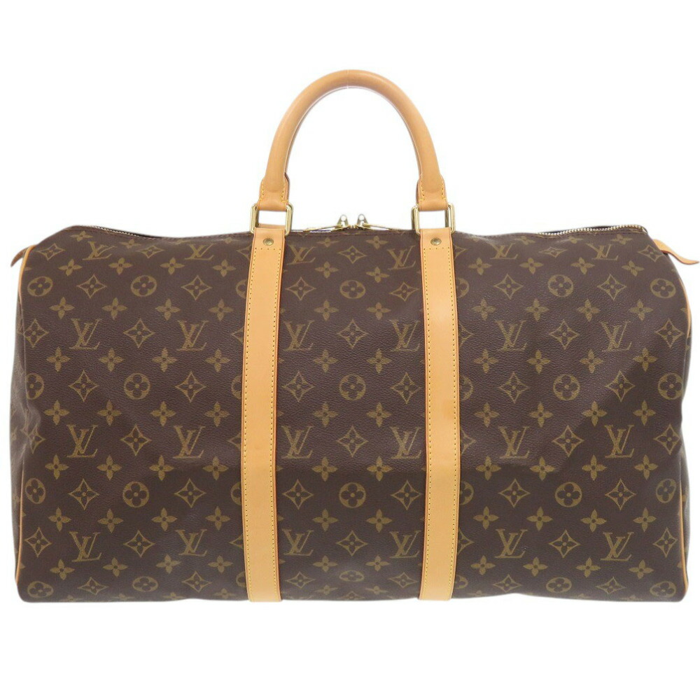 ルイ ヴィトン キーポル50 モノグラム M41426 ボストンバッグ LV 0650【中古】LOUIS VUITTON
