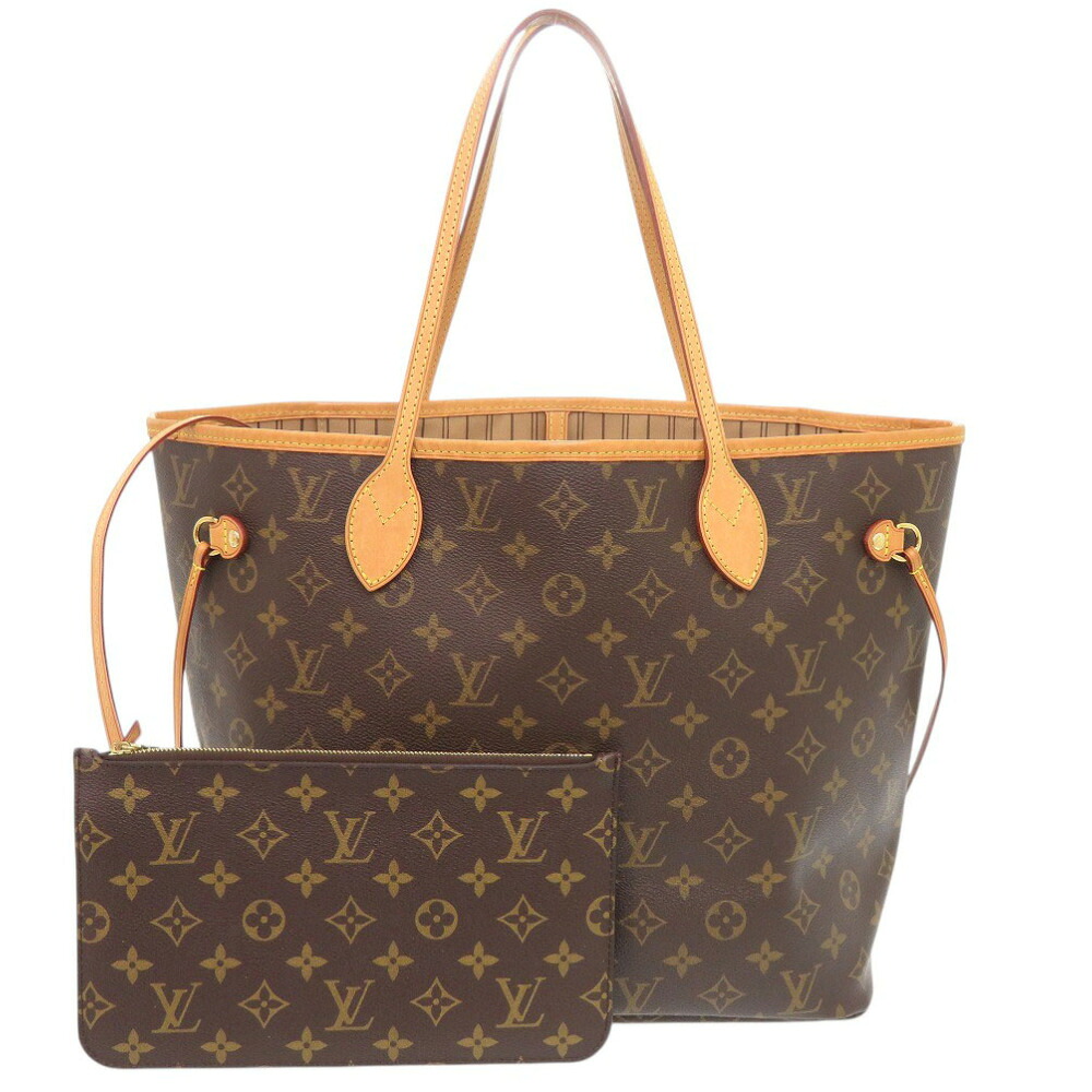 ルイ ヴィトン ネヴァーフルMM ポーチ付 モノグラム M40995 トートバッグ LV 1358【中古】LOUIS VUITTON｜ＬＩＦＥ ＴＩＭＥ店