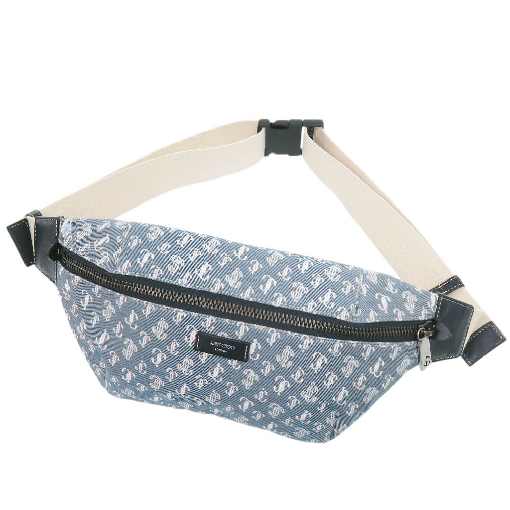 美品 ジミーチュウ ジーンズ 青碧 上半身御徒面子 酉の方角御徒面子 青 0505【中古】JIMMY CHOO