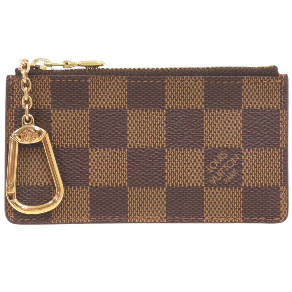 美品 ルイ ヴィトン ポシェットクレ ダミエ N62658 コインケース 金入れ LV 0843【中古】LOUIS VUITTON