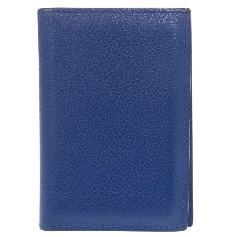エルメス MC2 ユークリッド エバーカラー ブルーロワイヤル U目じるし 歌留多入れもの 青 0858【中古】HERMES