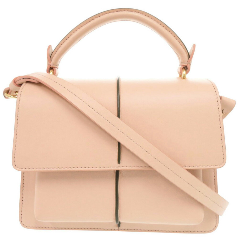 美品 マルニ アタッシェバッグ レザー ピンク 2WAY ハンドバッグ ショルダーバッグ 0293【中古】MARNI｜ＬＩＦＥ ＴＩＭＥ店