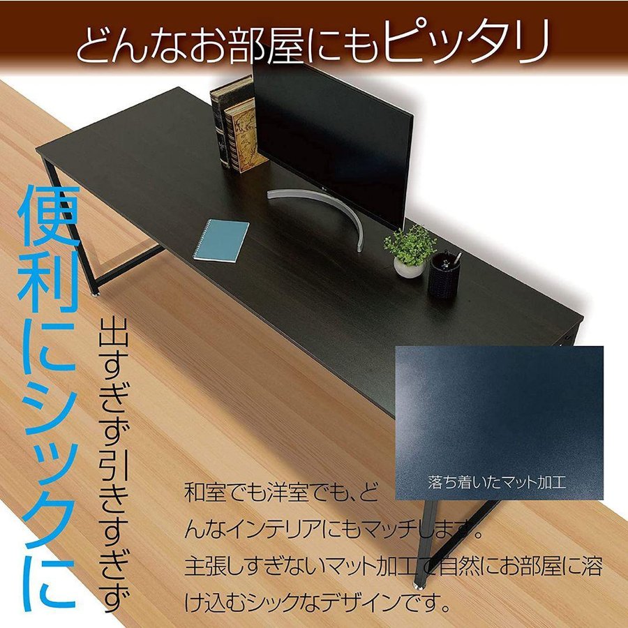 お買い物マラソン中5日 10日ポイント5倍UP 4色あり 160cm SKK オフィス 株式会社CRESCE シンプルワークデスク SKK 120cm 机 作業台 パソコンデスク 3色 パソコン用