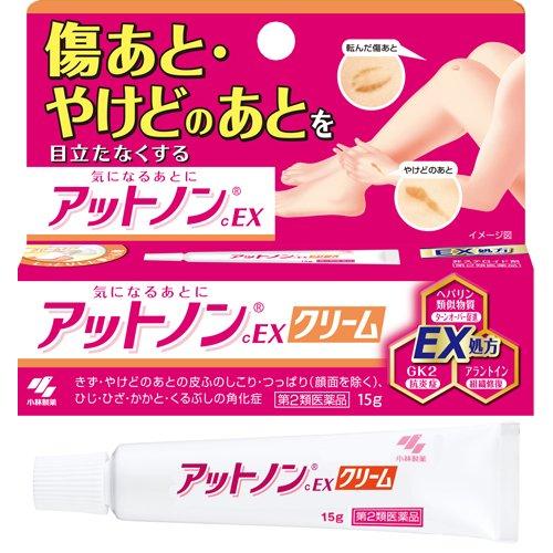 【20個セット！送料無料】アットノンEXクリーム 15g 傷あと、やけどのあとに 小林製薬