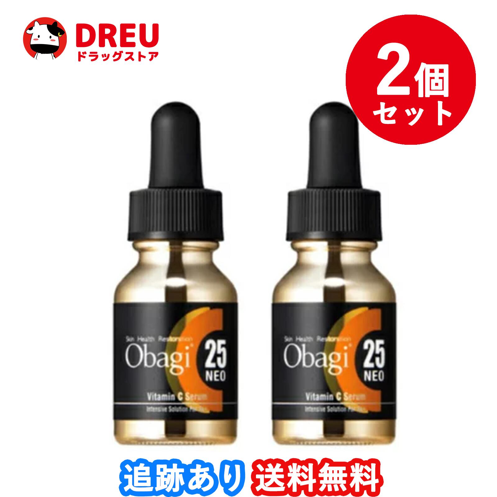 楽天市場 お得な2個セット 送料無料 21年リニューアル Obagi オバジ オバジc25セラムneo C25セラム ネオ ピュア ビタミンc 美容液 12ml Ko Dreuドラッグストア