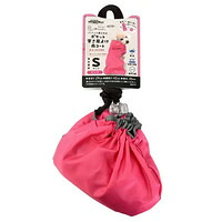 ドギーマンハヤシ 【同梱不可】【6個セット】ドギーマンハヤシ Chiccha！　パパッと着られる　ポケット寒さ風よけ雨コート　ピンク S
