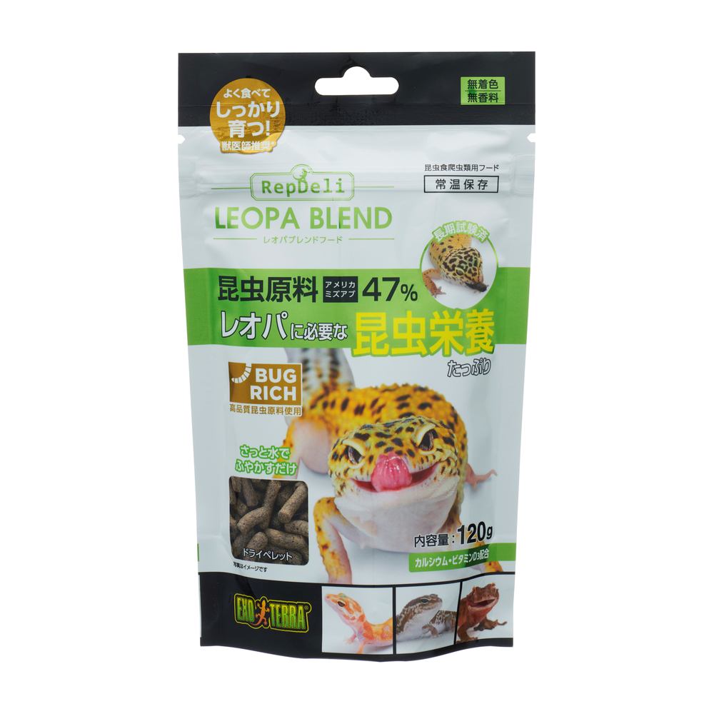 【同梱不可】【18個仕掛ける】GEX ジェックス レオパ 混ぜ合わせるボンネット 120g エサ-ペット・ペットグッズ