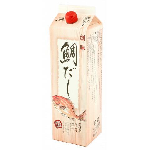 【6個セット】創味食品　鯛だし 1.8L