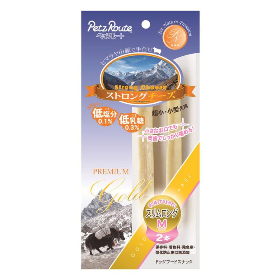 【同梱不可】【36個セット】ペッツルート ストロングチーズ　スリムロングＭ２本 19,575円