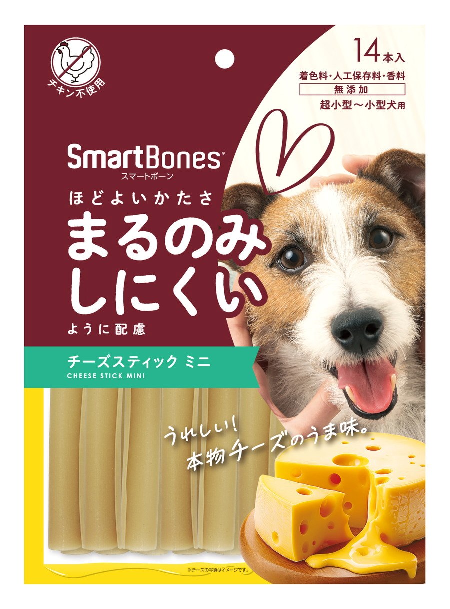 【同梱不可】【24個セット】スペクトラム ブランズ ジャパン スマートボーン チーズスティック ミニ14本 17,964円