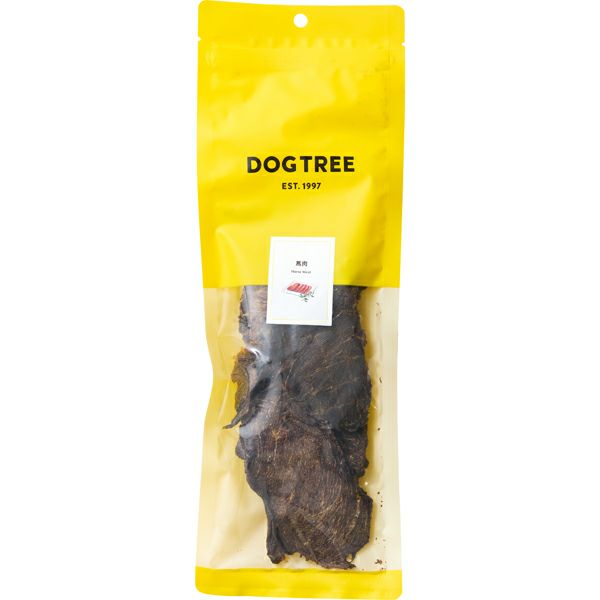 【同梱不可】【10個セット】ドッグツリー 馬肉ロング袋８０ｇ