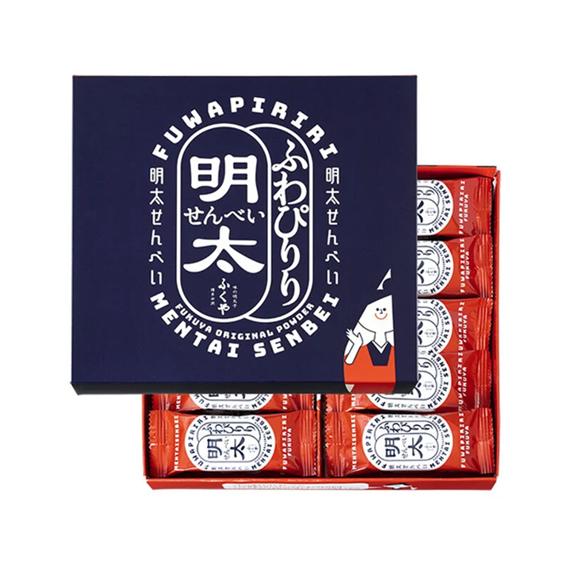 【15個セット】ふくや　ふわぴりり明太せんべい４０枚 72g