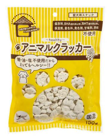 【同梱不可】【32個セット】有限会社オーシーファーム アニマルクラッカー１５０ｇ