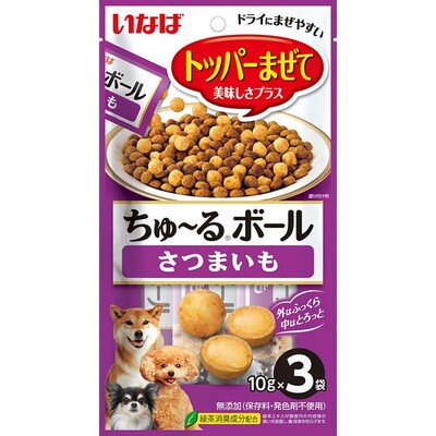 【同梱不可】【36個書き割り】いなば愛玩動物ボンネット ちゅーるどんぶり鉢 さつまいも１０ｇ×３Ｐ