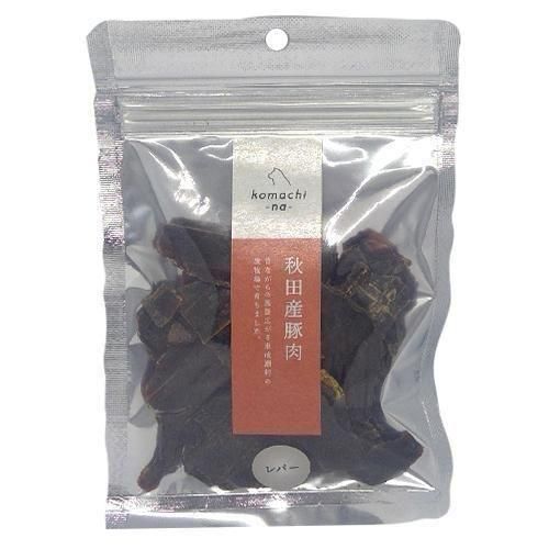 【同梱不可】【48個セット】アクシエ株式会社 ｋｏｍａｃｈｉ‐ｎａ‐　ジャーキー　秋田産豚レバー３０ｇ