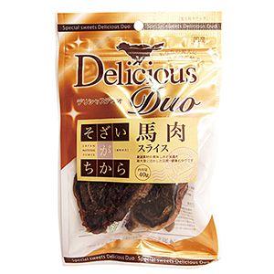 【同梱不可】【48個セット】ワイエス・ワン そざいがちから馬肉スライス４０ｇ