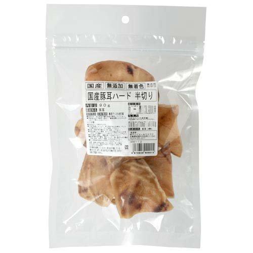 【同梱不可】【12個セット】 株式会社マルジョー＆ウエフク 徳用 国産豚みみハード 半切り 90g