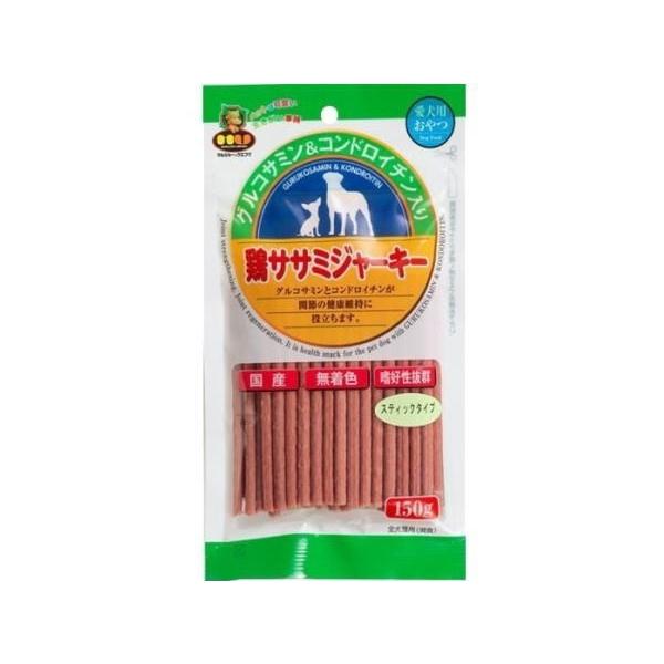 【同梱不可】【30個セット】マルジョー＆ウエフク 鶏ささみジャーキー　スティック１５０ｇ
