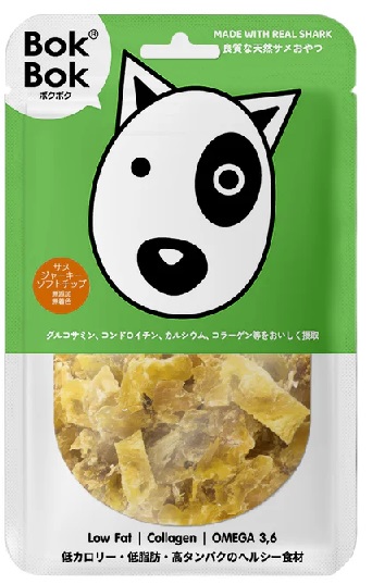 【同梱不可】【12個書き割り】ルークラン ボクボク サメジャーキーソフトチップ１５０ｇ