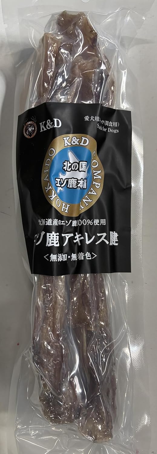 【同梱不可】【20個仕掛ける】Ｋ＆Ｄ エゾ鹿 アキレス腱１００ｇ
