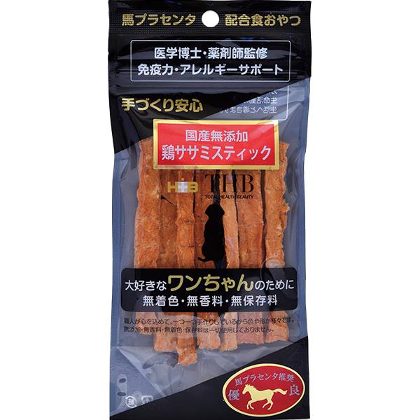 【同梱不可】【36個セット】THB JAPAN 【健美】馬プラセンタ鶏ササミスティック　【犬用】４０ｇ｜スペシャルスペース くらし館