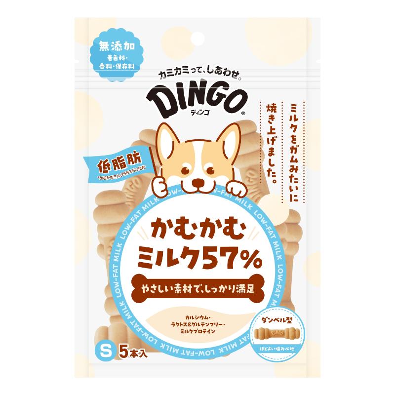 【同梱不可】【36個仕掛ける】 スペクトラム ブランズ ジャパンＣＡ商行為部 ディンゴ ディンゴ かむかむ市乳５７％ 低脂肪組織 Ｓ５本