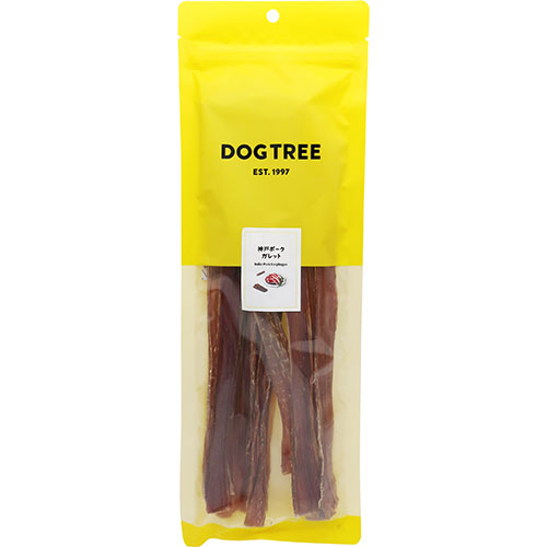 【同梱不可】【10個仕掛ける】ドッグツリー 神戸ポークガレットロング ７０ｇ