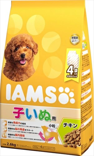 【同梱不可】【2個セット】 マースジャパンリミテッド アイムス子いぬ用チキン小粒2.6kg